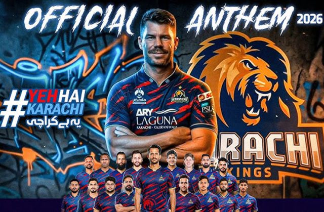 Karachi Kings Unveil Official Anthem for HBL PSL 11